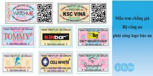 mẫu tem chống giả bộ công an