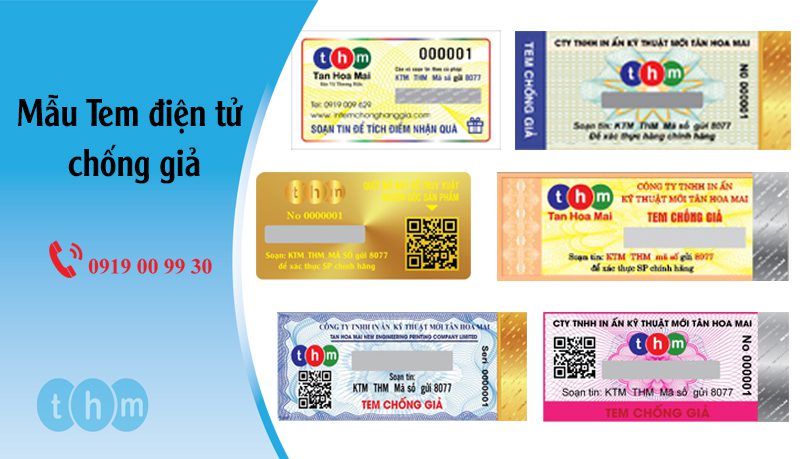 Tem điện tử chống giả SMS Tem điện tử chống giả SMS