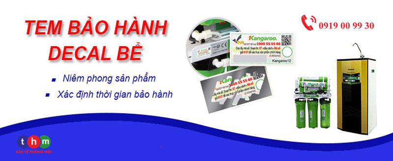 tem điện tử chống giả