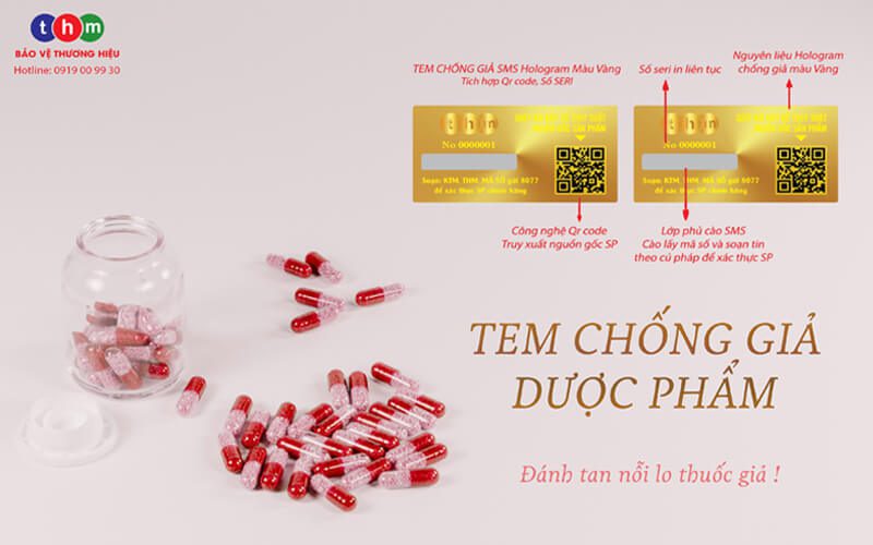 Tem chống giả dược phẩm Tân Hoa Mai Tem chống giả dược phẩm Tân Hoa Mai