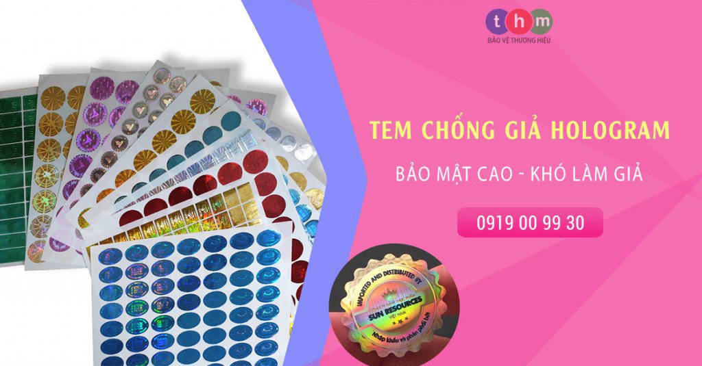 tem chống giả hologram