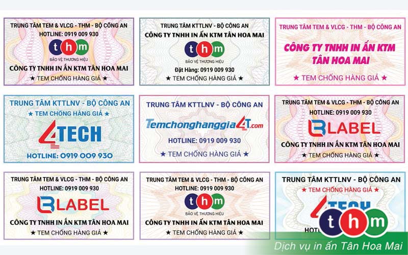 tem chống hàng giả bộ công an