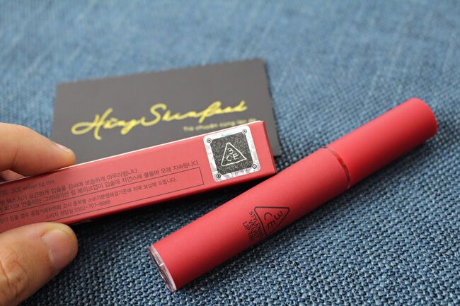 tem chống hàng giả son 3ce hiden tag tân hoa mai