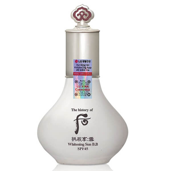 Mỹ phẩm trắng da Hàn Quốc Whoo chống giả tem HiddenTag Mỹ phẩm trắng da Hàn Quốc Whoo chống giả tem HiddenTag