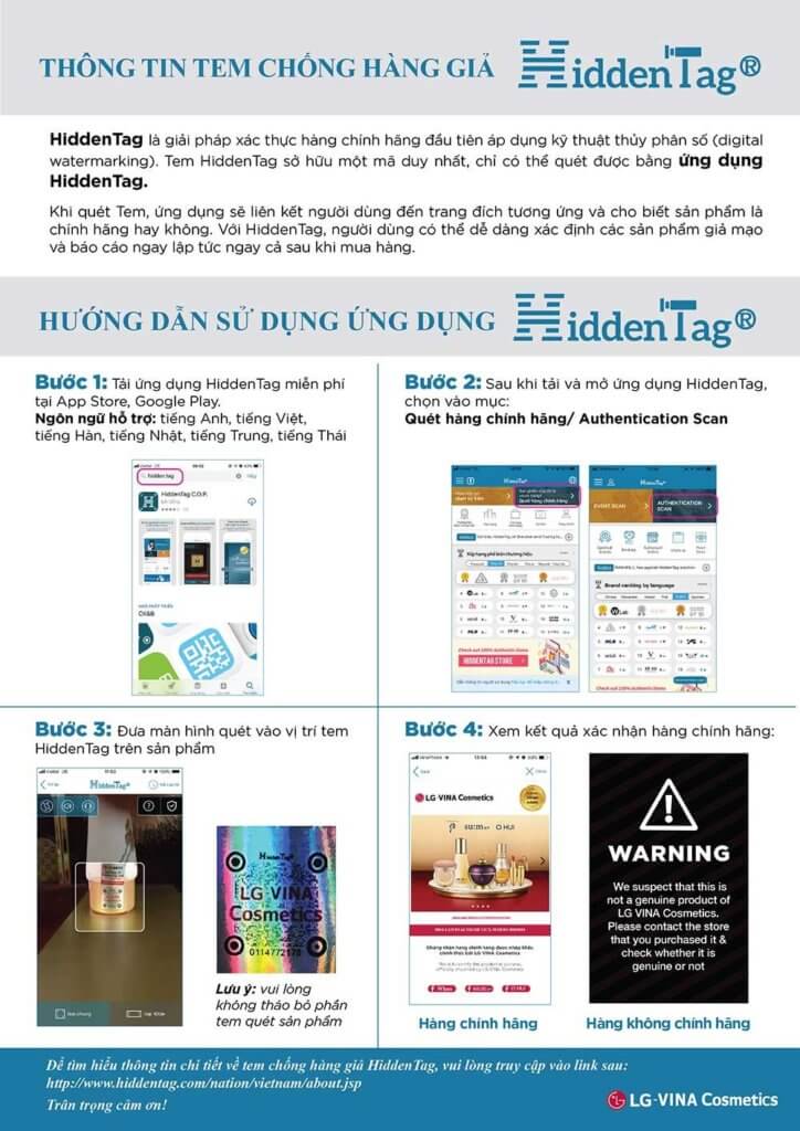 tem chống hàng giả hiddentag tân hoa mai