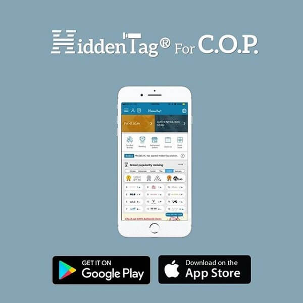 tân hoa mai hướng dẫn kiểm tra tem chống giả hiddentag