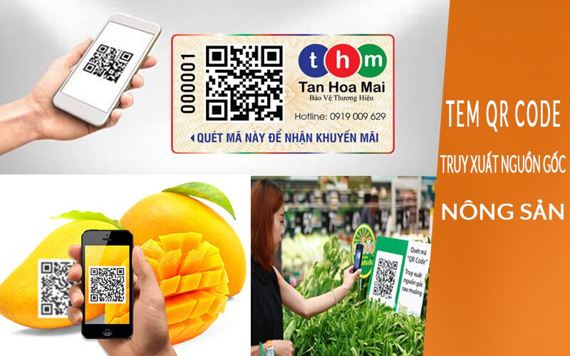 tem nhãn dùng trong nông sản