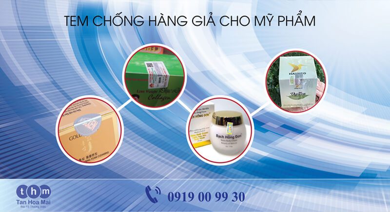tem chống giả mỹ phẩm tân hoa mai