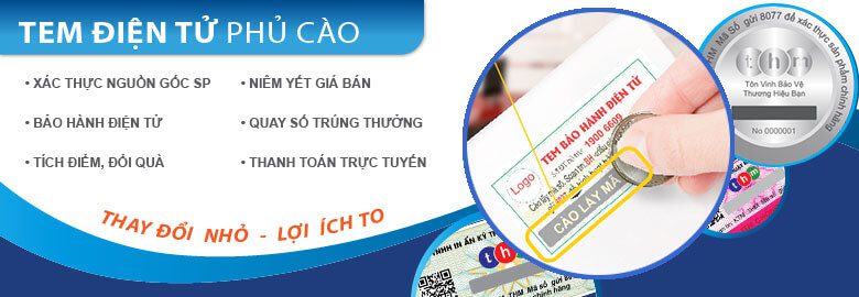 tem điện tử sms phủ cào tân hoa mai