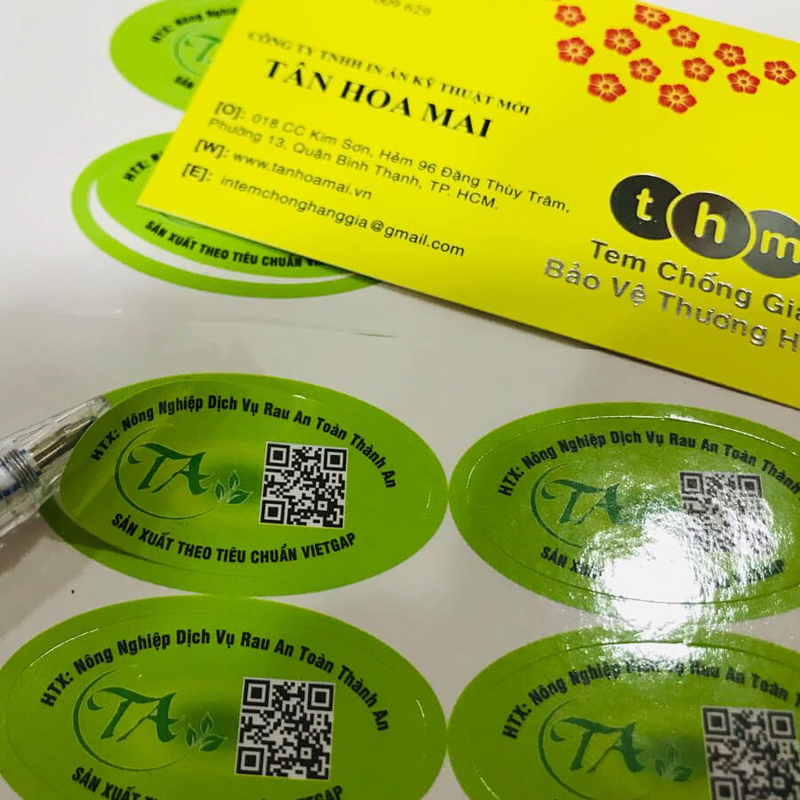 tem truy xuất nguồn gốc nông sản