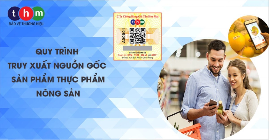 quy trình truy xuất nguồn gốc sản phẩm thực phẩm nông sản tân hoa mai