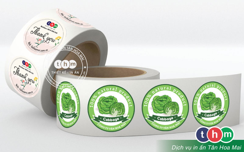 in tem cuộn tân hoa mai