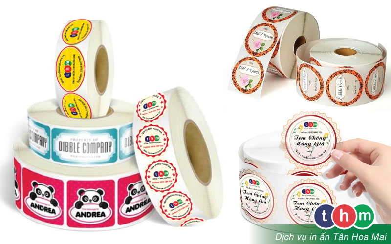 in tem cuộn tân hoa mai