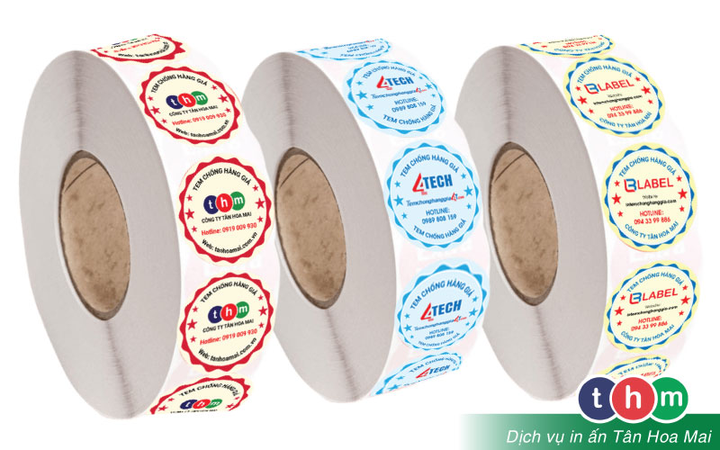 in tem cuộn tân hoa mai