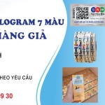 in tem hologram 7 màu chống hàng giả giá rẻ tphcm tân hoa mai
