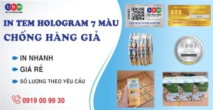 in tem hologram 7 màu chống hàng giả giá rẻ tphcm tân hoa mai