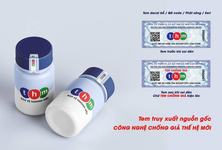 in tem truy xuất nguồn gốc tân hoa mai