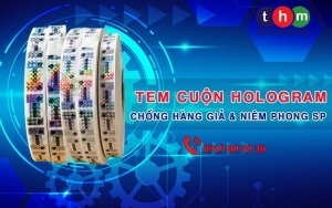 tem cuộn hologram chống giả tân hoa mai