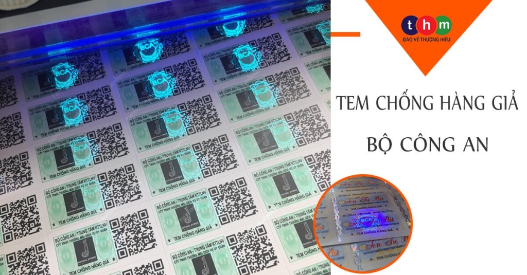 dịch vụ tem chống hàng giả bộ công an tân hoa mai