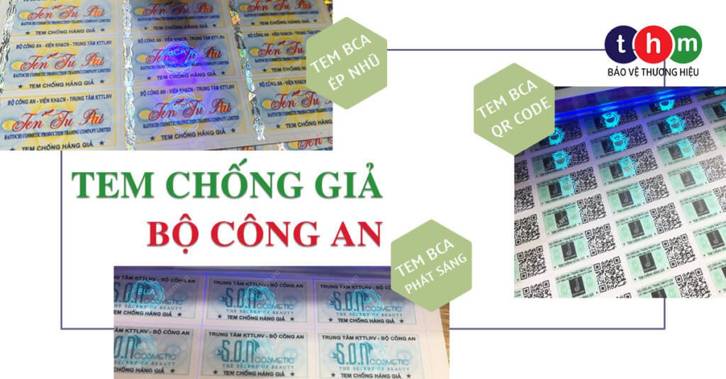 tem chống giả bộ công an
