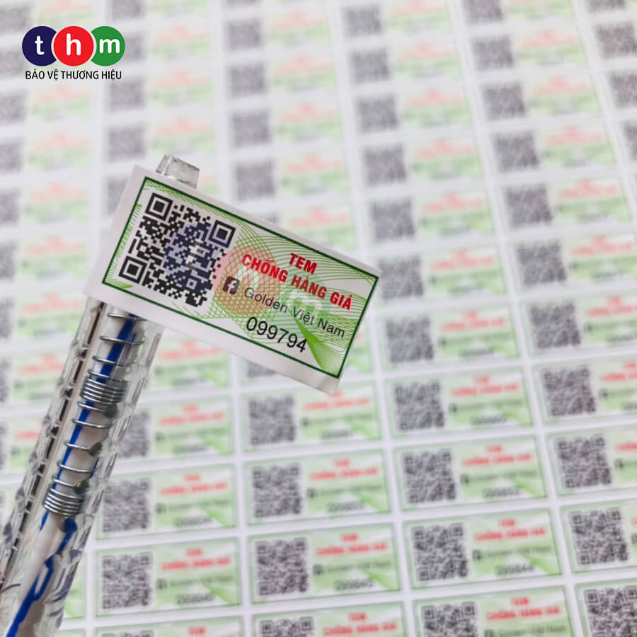 tem decal vỡ chống giả