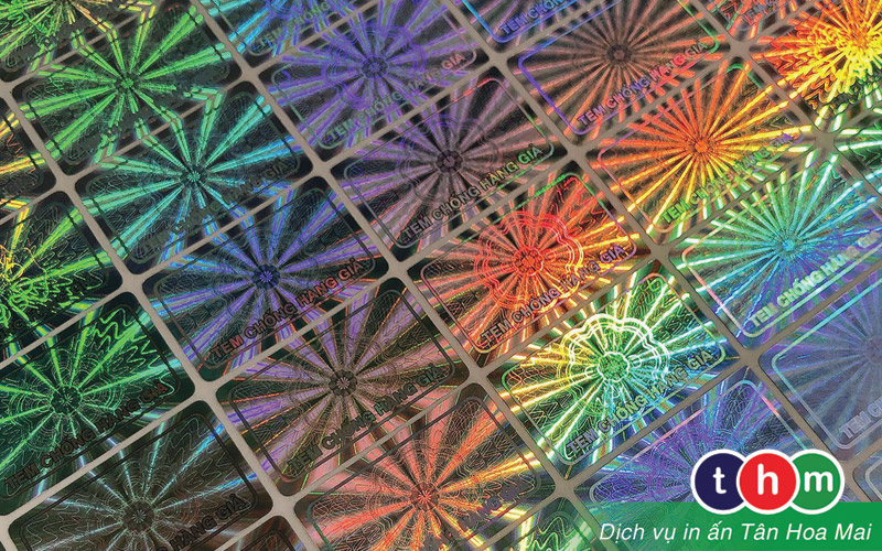 tem 7 màu có chức năng chống giả