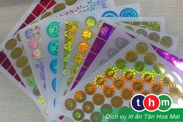 Tân Hoa Mai đã in rất nhiều tem 7 màu cho doanh nghiệp