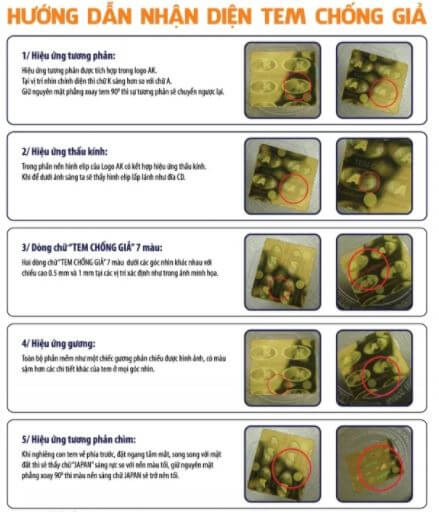 nhận biết tem chống hàng giả đồng hồ casio