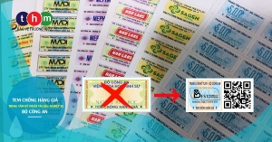 tem chống hàng giả viện khoa học hình sự