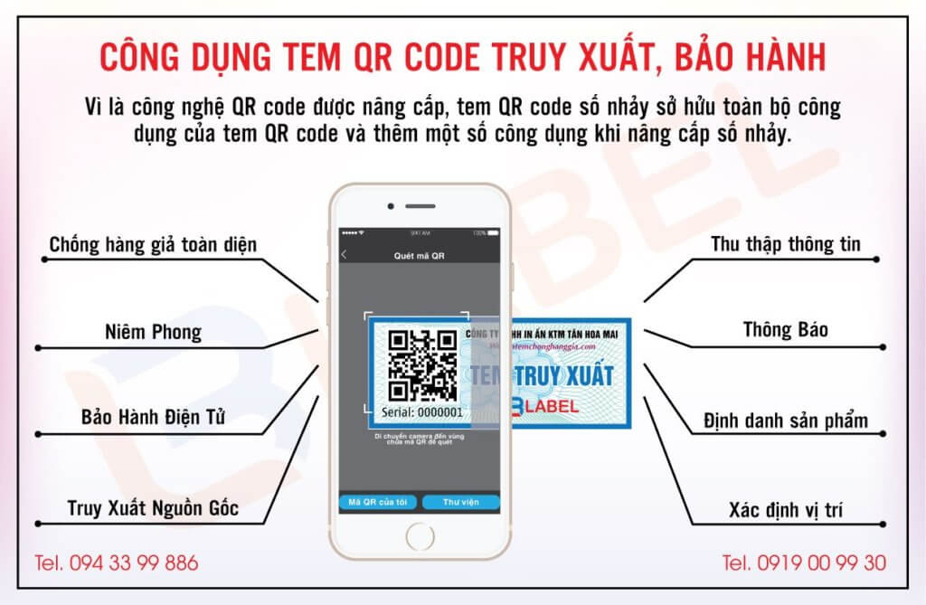  Cách quét qrcode trên tem công nghệ 4.0 bằng điện thoại 