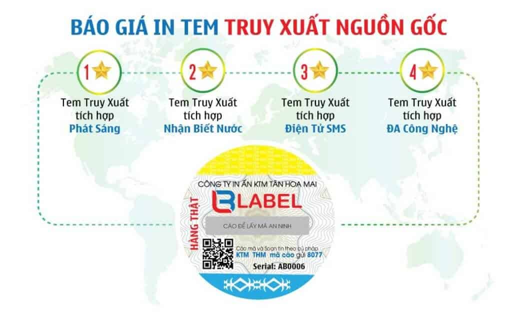 Báo giá in Tem truy xuat nguon goc