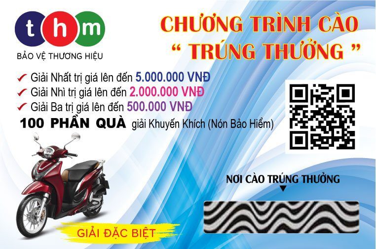 Thẻ phủ cào kết hợp qr code thẻ phủ cào kết hợp qr code