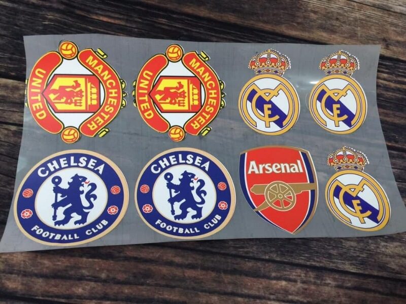 in logo dán tân hoa mai