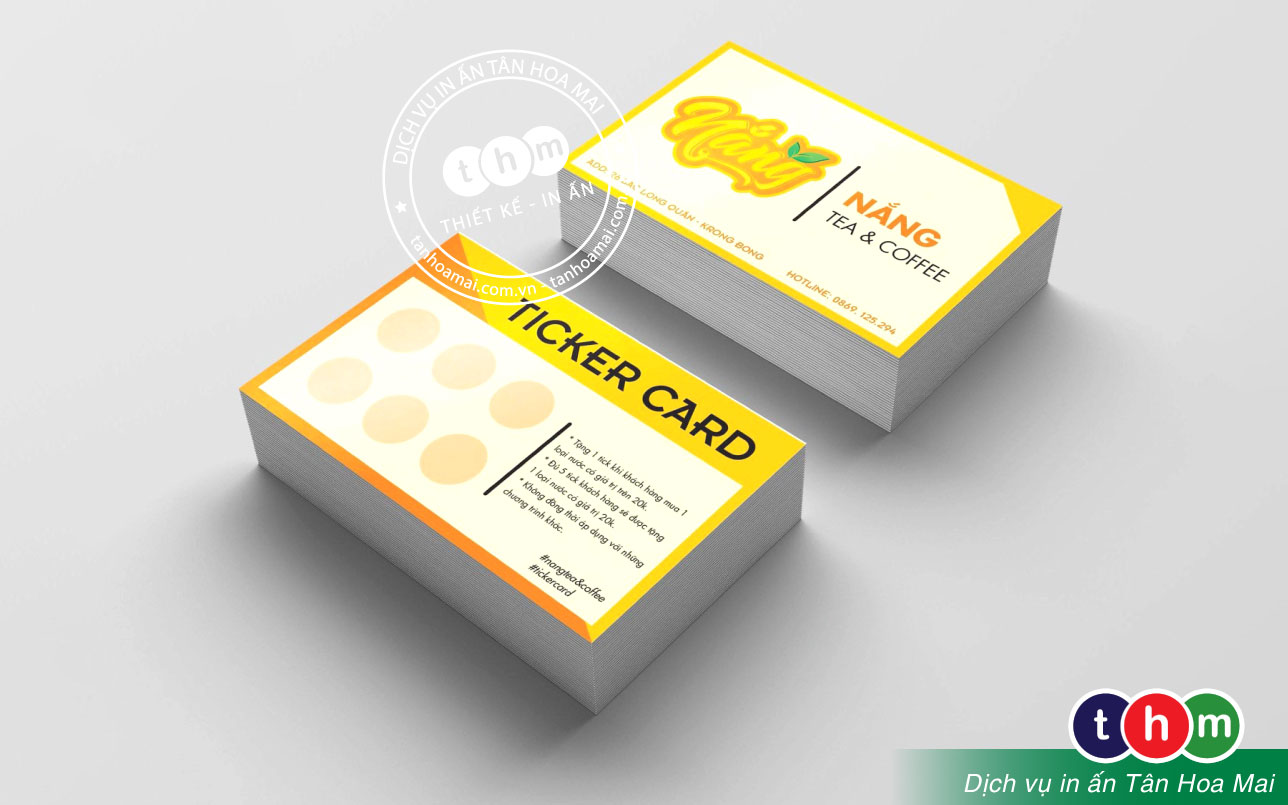 thẻ tích điểm tân hoa mai