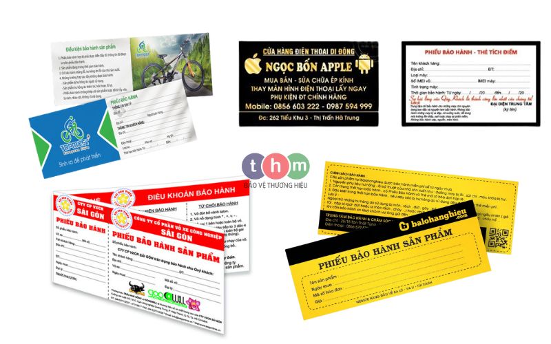các loại phiếu bảo hành tân hoa mai các loại phiếu bảo hành tân hoa mai