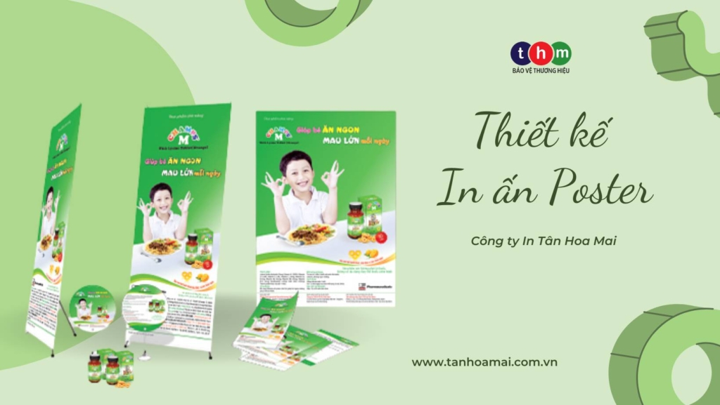 các loại poster phổ biến tân hoa mai