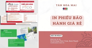 in phiếu bảo hành giá rẻ chất lượng in nhanh tphcm tân hoa mai