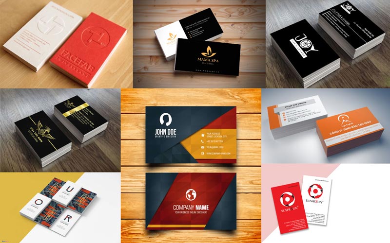 dịch vụ thiết kế name card in giá rẻ tân hoa mai