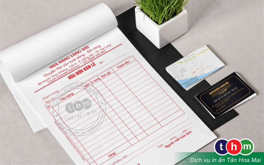 In hoá đơn bán lẻ số lượng ít - giá rẻ - theo yêu cầu HCM Tân Hoa Ma In hoá đơn bán lẻ số lượng ít - giá rẻ - theo yêu cầu HCM Tân Hoa Mai