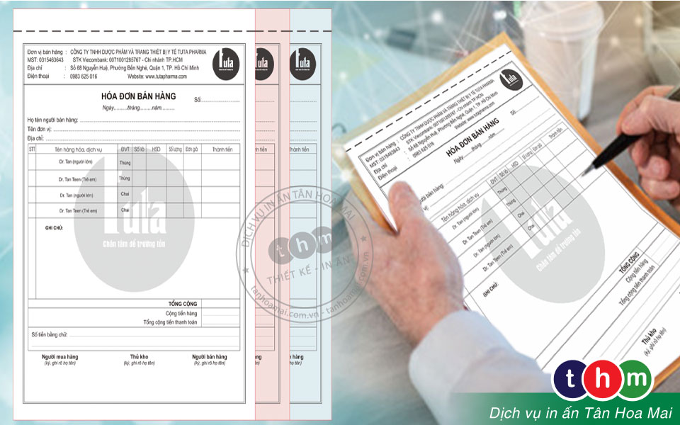 In hoá đơn bán lẻ số lượng ít - giá rẻ - theo yêu cầu HCM Tân Hoa Mai In hoá đơn bán lẻ số lượng ít - giá rẻ - theo yêu cầu HCM Tân Hoa Mai