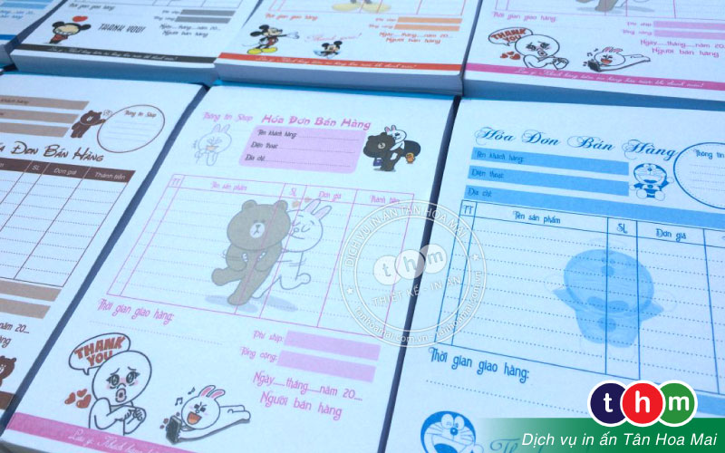 In hoá đơn bán lẻ số lượng ít - giá rẻ - theo yêu cầu HCM Tân Hoa Mai In hoá đơn bán lẻ số lượng ít - giá rẻ - theo yêu cầu HCM Tân Hoa Mai