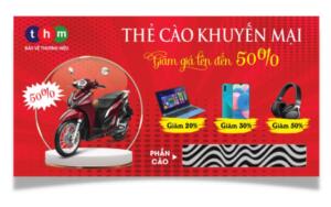 sản xuất thẻ cào trúng thưởng tân hoa mai