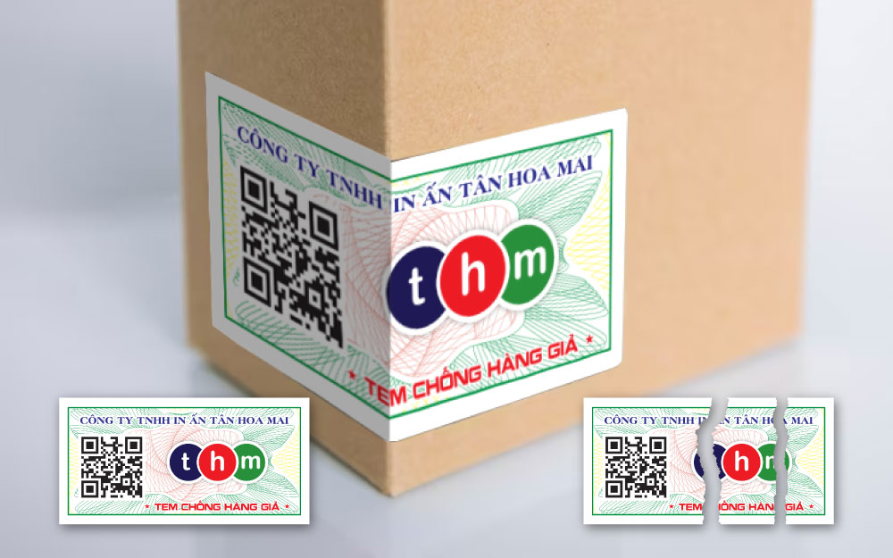 Tem dán niêm phong dùng được ở nhiều ngành hàng Tem dán niêm phong dùng được ở nhiều ngành hàng