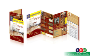 mẫu tờ rơi A3 gấp 4 gia công in cẩn thận