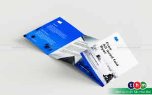 mẫu tờ rơi gấp 4 thiết kế chuyên nghiệp