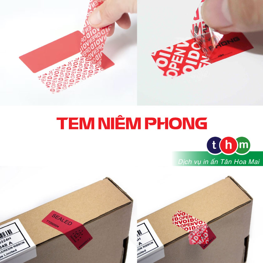 tem niêm phong dễ vỡ nát không tái sử dụng tem niêm phong dễ vỡ nát không tái sử dụng