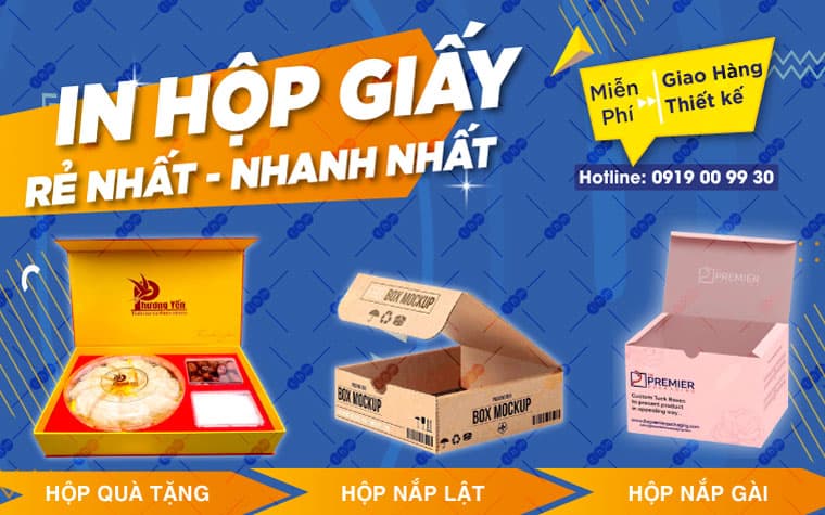 Xưởng in bao bì hộp giấy giá rẻ, in ấn hộp quà, số lượng ít HCM xuong-in-bao-bi-hop-giay-gia-re-in-an-hop-qua-so-luong-it-hcm-tan-hoa-mai