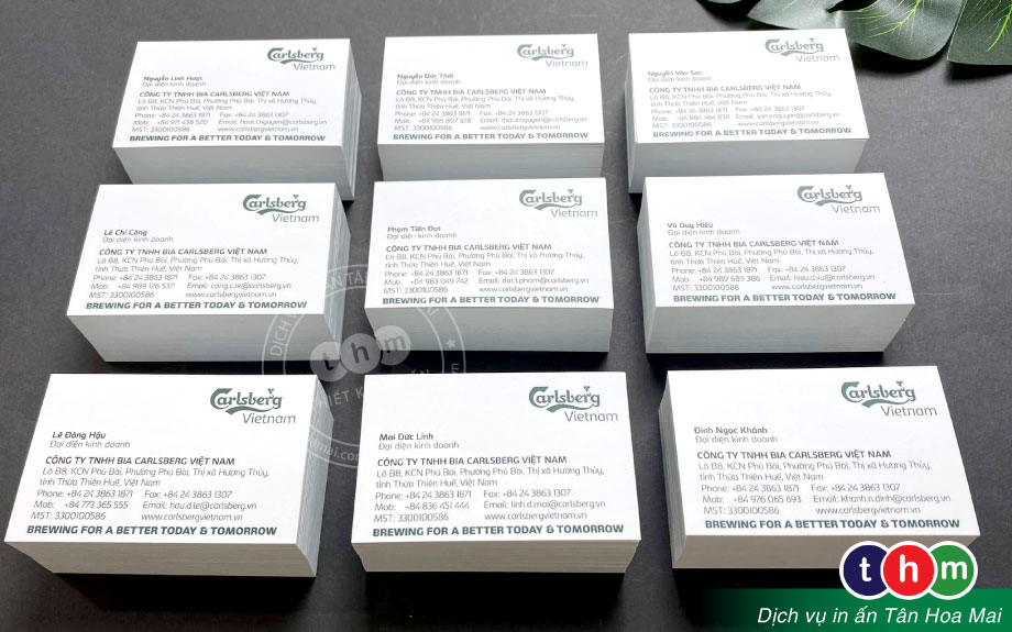 In name card - In danh thiếp, số lượng ít - giá rẻ TPHCM In name card - In danh thiếp, số lượng ít - giá rẻ TPHCM