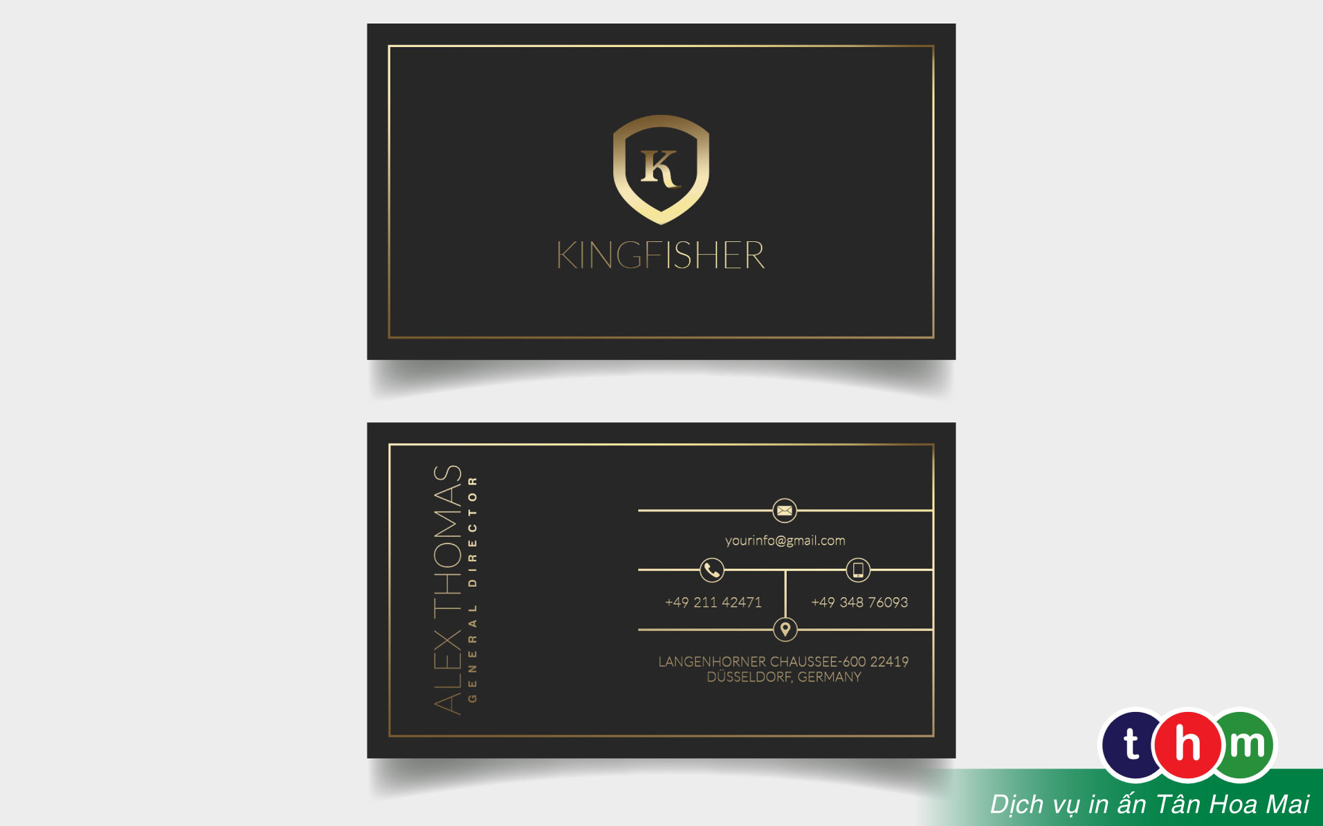 In danh thiếp, số lượng ít - giá rẻ TPHCM In danh thiếp, số lượng ít - giá rẻ TPHCM