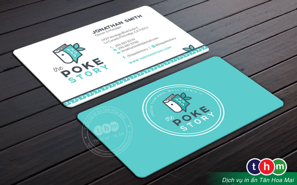 In name card - In danh thiếp, số lượng ít - giá rẻ TPHCM In name card - In danh thiếp, số lượng ít - giá rẻ TPHCM